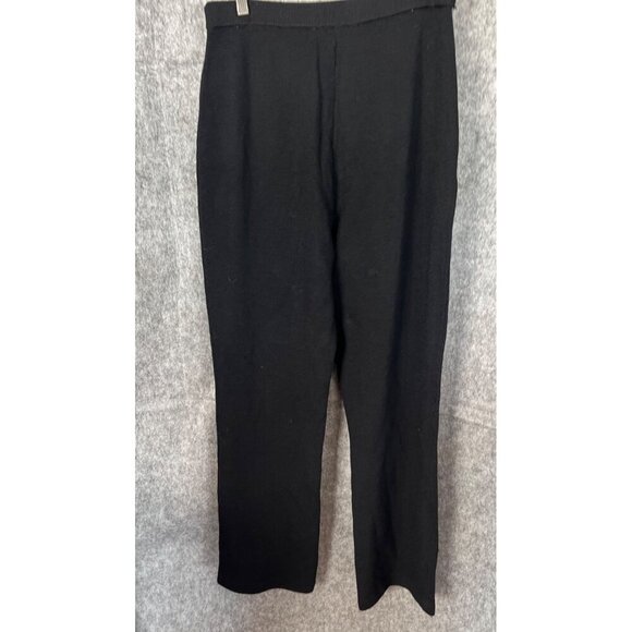 St. John Collection Black Knitted Pants Womens Size 10 Marie Gray Vintage READ - Picture 10 of 10